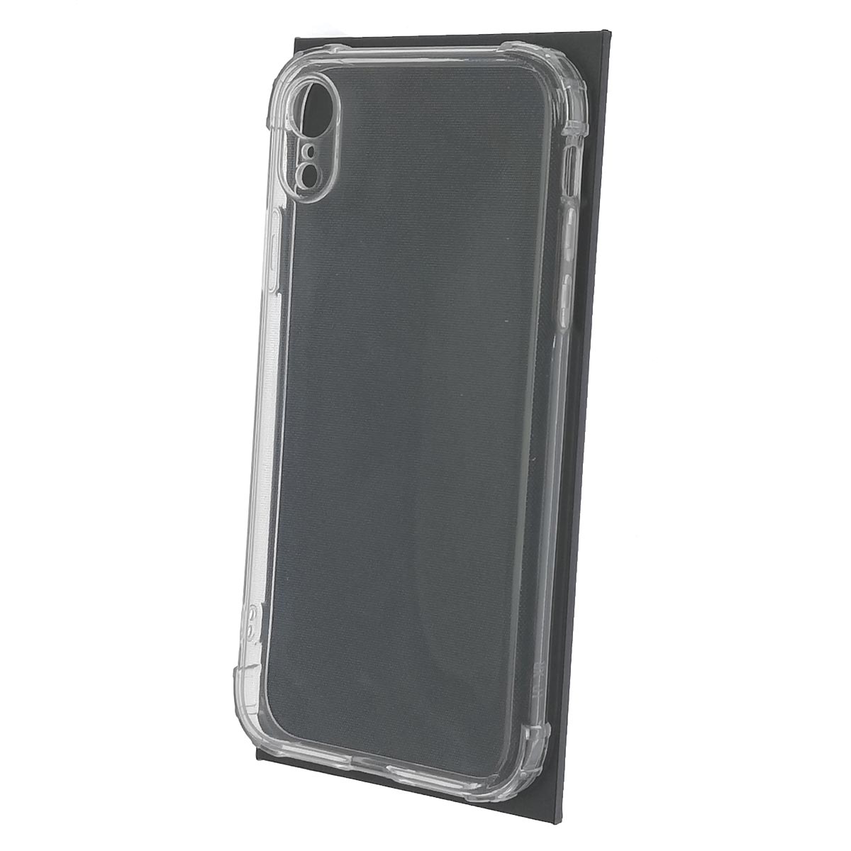 Чехол накладка для APPLE iPhone XR, противоударный, защита камеры, силикон, цвет прозрачный