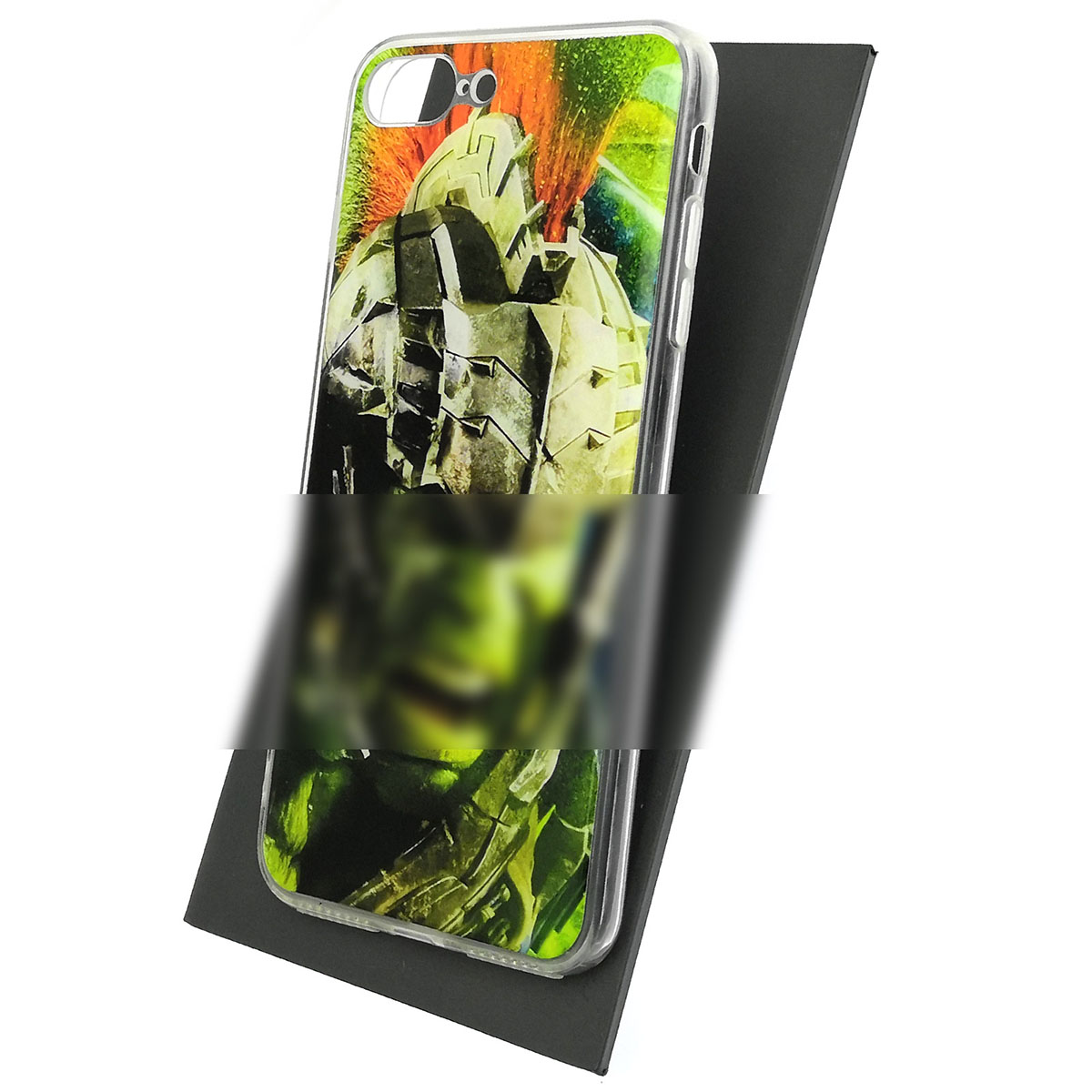 Чехол накладка для APPLE iPhone 7 Plus, iPhone 8 Plus, силикон, глянцевый, рисунок Злой Халк