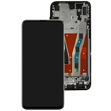 Дисплей в сборе с тачскрином для HUAWEI Honor 9X, 9X Premium, с рамкой, цвет черный Дисплей в сборе с тачскрином для HUAWEI Honor 9X, 9X Premium, с рамкой, цвет черный