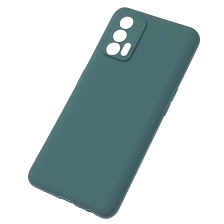 Чехол накладка SOFT TOUCH для Realme GT Neo 8, силикон, матовый, цвет хвойный
