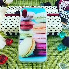 Чехол накладка для APPLE iPhone X, XS, силикон, рисунок Вкусняшки.