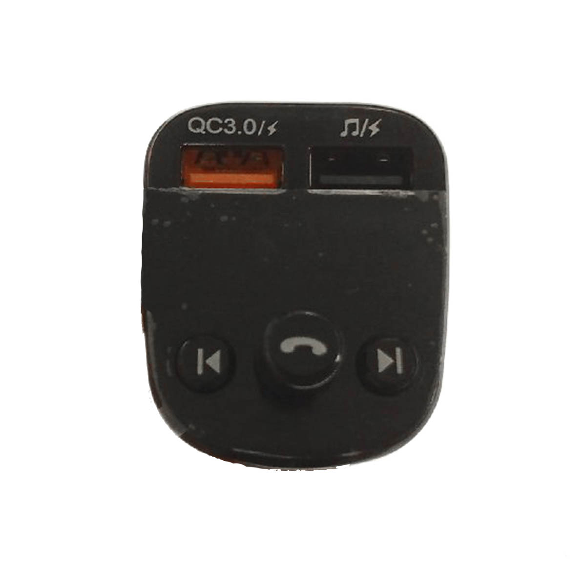 FM - трансмиттер, модулятор BUDI T03, Bluetooth, 2 USB, цвет черный