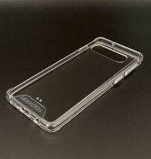 Чехол накладка MONARCH C-2 для SAMSUNG Galaxy S10 (SM-G973), силикон, пластик, цвет прозрачный