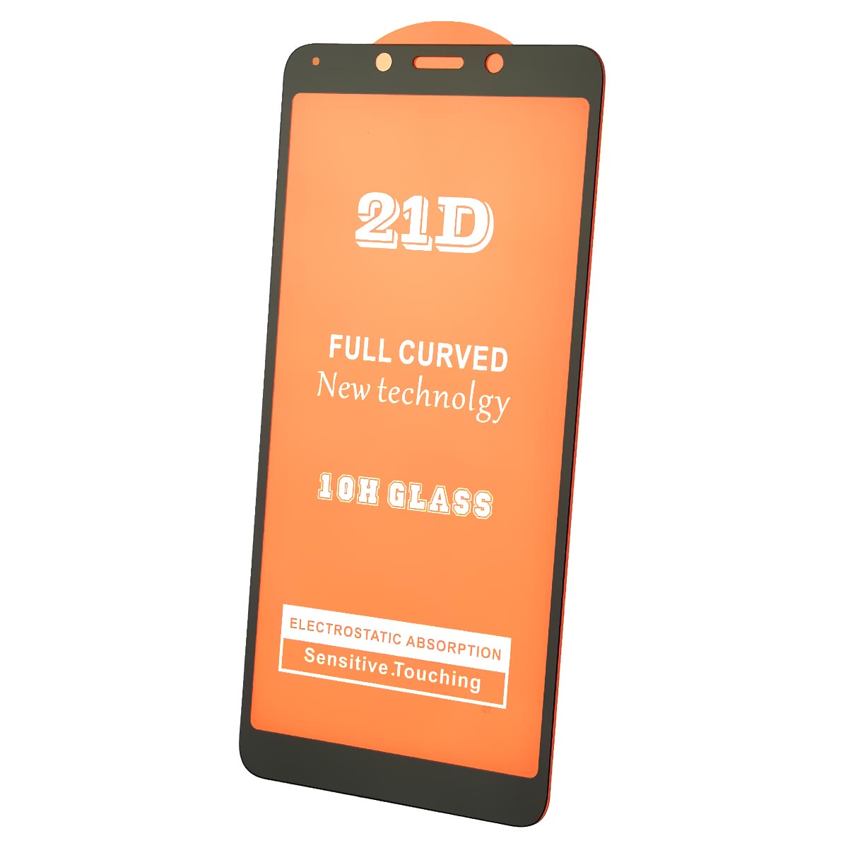 Защитное стекло 21D для XIAOMI Redmi 6, Redmi 6A, цвет окантовки черный Защитное стекло 21D для XIAOMI Redmi 6, Redmi 6A, цвет окантовки черный