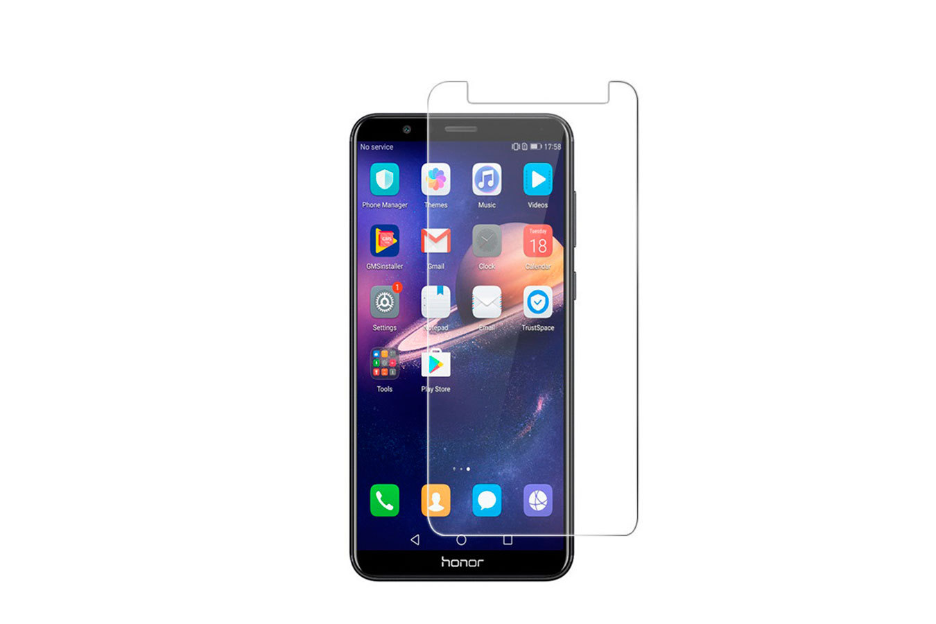 Защитное стекло для Huawei Honor 7 толщина 0,3mm 2.5D MBL.