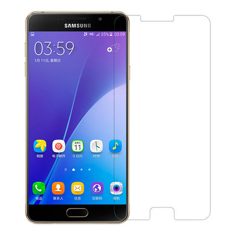 Защитное стекло Lito (премиум/0.33mm) для SAMSUNG Galaxy A5 2016 (SM-A510), прозрачное.
