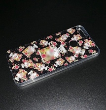 Чехол накладка для HUAWEI Honor 7S, 9 Lite, P Smart, силикон, рисунок EAU DE PARIS