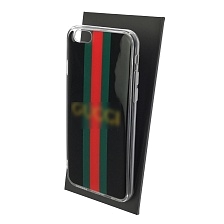 Чехол накладка для APPLE iPhone 6, iPhone 6G, iPhone 6S, силикон, глянцевый, рисунок Три цвета Гуччи