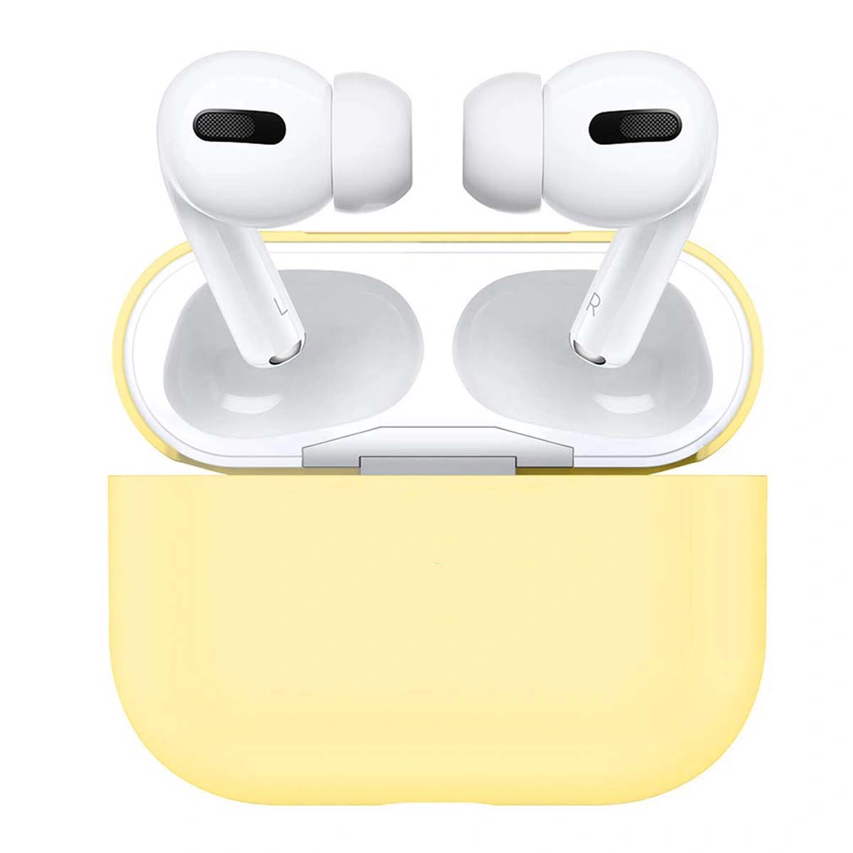 Чехол Silicon Case для наушников APPLE AirPods PRO, цвет желтый