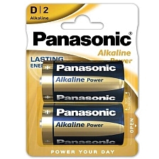 Батарейка PANASONIC Lasting Energy D 1.5V LR20, подходит для газовых колонок, фонарей, игрушек
