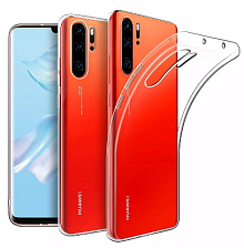 Чехол-накладка New Color для HUAWEI Honor P30 Pro 2019 (VOG-L29) / P30 Plus (VOG-ALOO), силиконовая 1.0 mm, прозрачная.