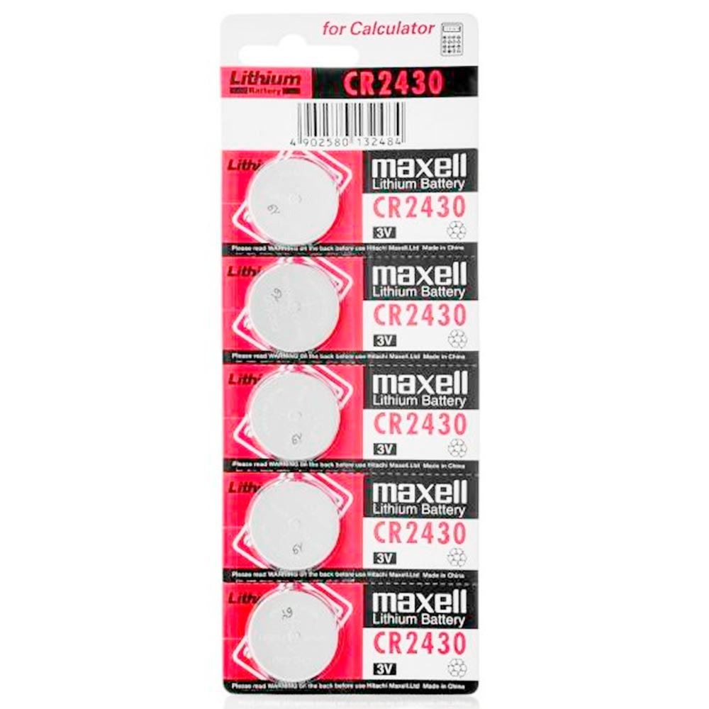 Батарейка MAXELL CR2430 Lithium 3V, BL5