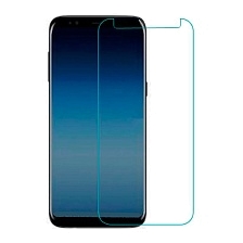 Защитное стекло 4D для Samsung A8-plus/A7 2018/A730F /картон.упак./ прозрачный.