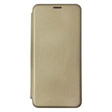 Чехол книжка STYLISH для TECNO Camon 30, экокожа, визитница, цвет золотистый