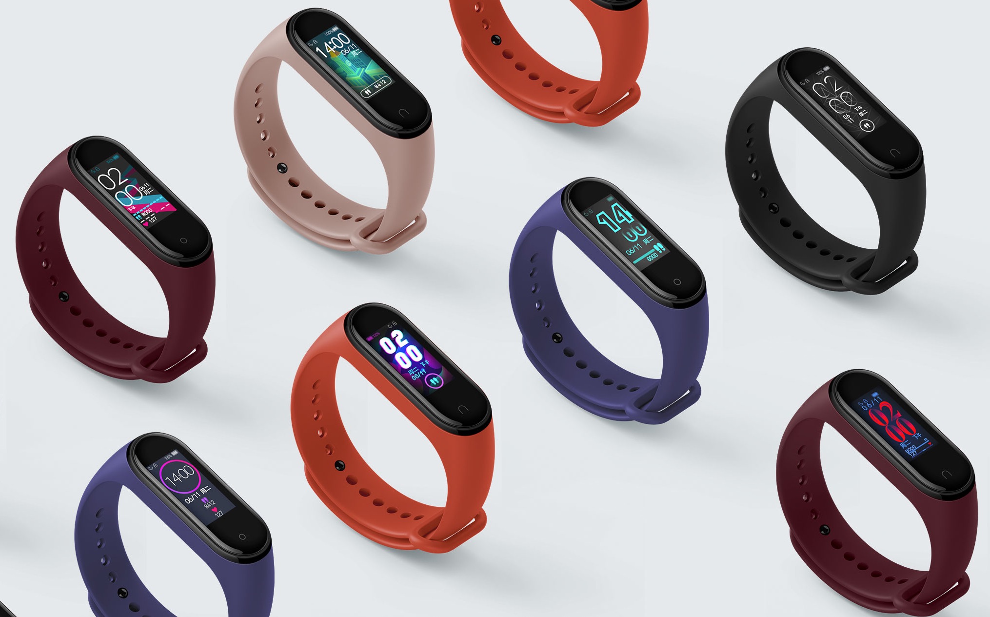 Умные часы и фитнес браслет XIAOMI Mi Band 4, цвет черный Умные часы и фитнес браслет XIAOMI Mi Band 4, цвет черный