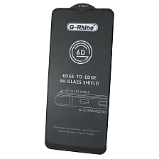 Защитное стекло 6D G-Rhino для SAMSUNG Galaxy A22s 5G, A22 5G, цвет окантовки черный Защитное стекло 6D G-Rhino для SAMSUNG Galaxy A22s 5G, A22 5G, цвет окантовки черный