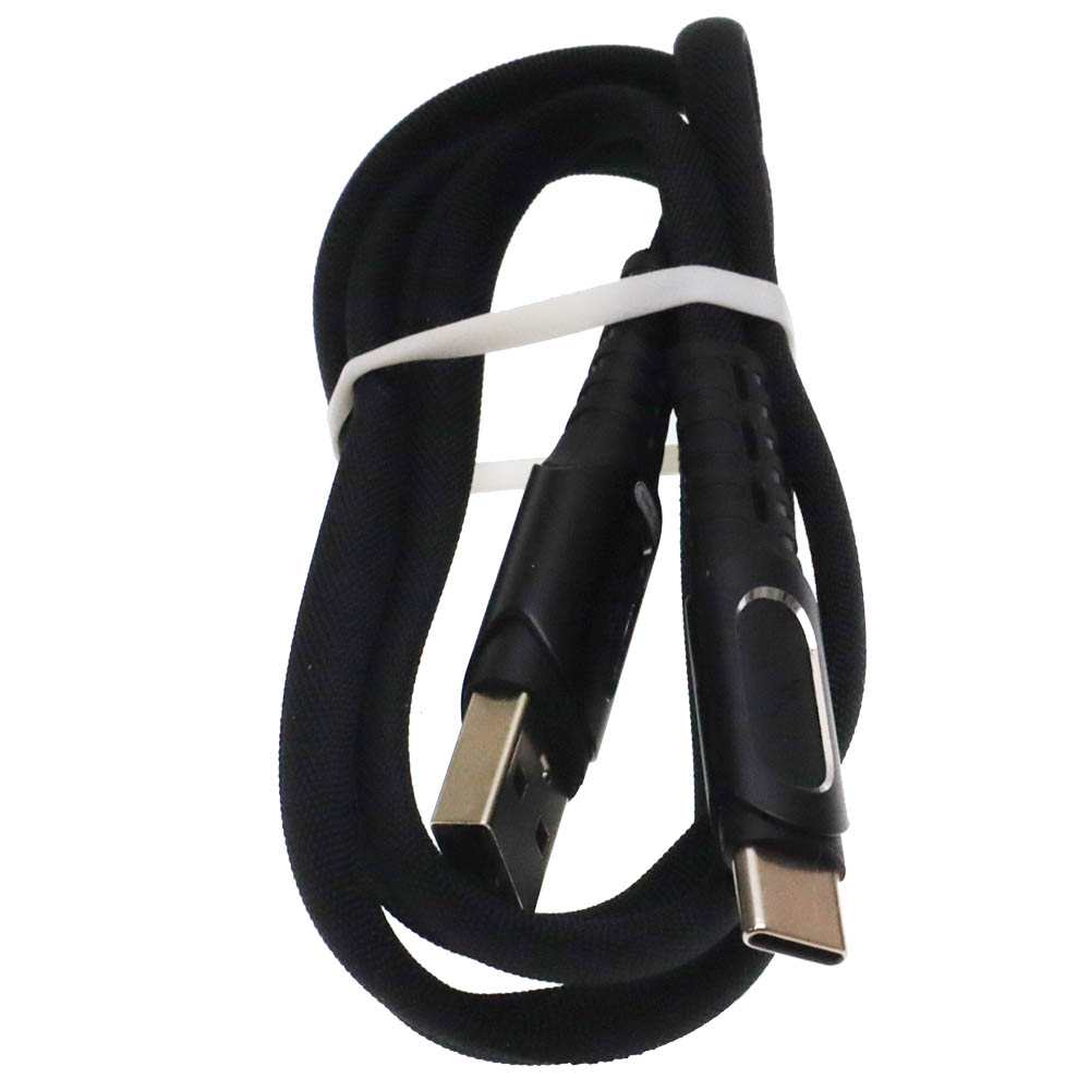 Кабель GO-DES GD-UC526TC USB Type C, 3A, длина 1 метр, цвет черный Кабель GO-DES GD-UC526TC USB Type C, 3A, длина 1 метр, цвет черный