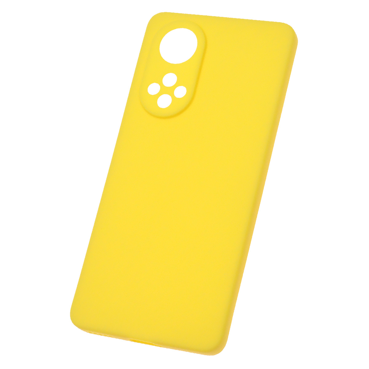 Чехол накладка Soft Touch для HUAWEI Honor 50, Nova 9, силикон, матовый, цвет желтый