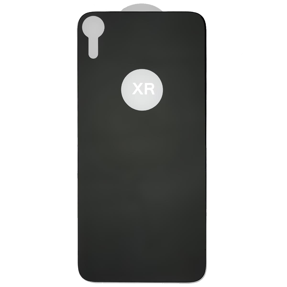 Защитное стекло для APPLE iPhone XR, на заднюю сторону, цвет черный