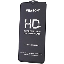 Защитное стекло VEASON HD+ для XIAOMI Redmi Note 8 Pro, цвет окантовки черный