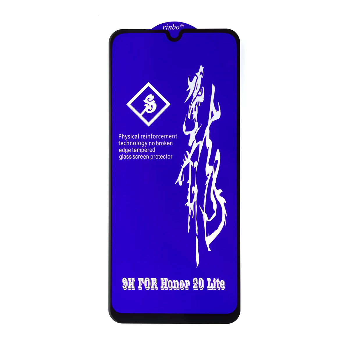 Защитное стекло 6D Rinbo для HUAWEI Honor 20 Lite (HRY-LX1T), Honor 10i (HRY-L21CT), Honor 20i (HRY-TL00T), цвет окантовки черный