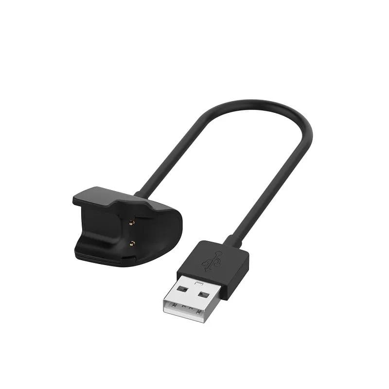 USB-зарядное устройство, магнитный кабель 2 pin, док-станция для смарт часов Samsung Galaxy Fit E (SM-R375), цвет черный