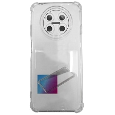 Чехол накладка для HUAWEI Nova Y91, Nova Y14i, защита камеры, усиленные края, силикон, цвет прозрачный