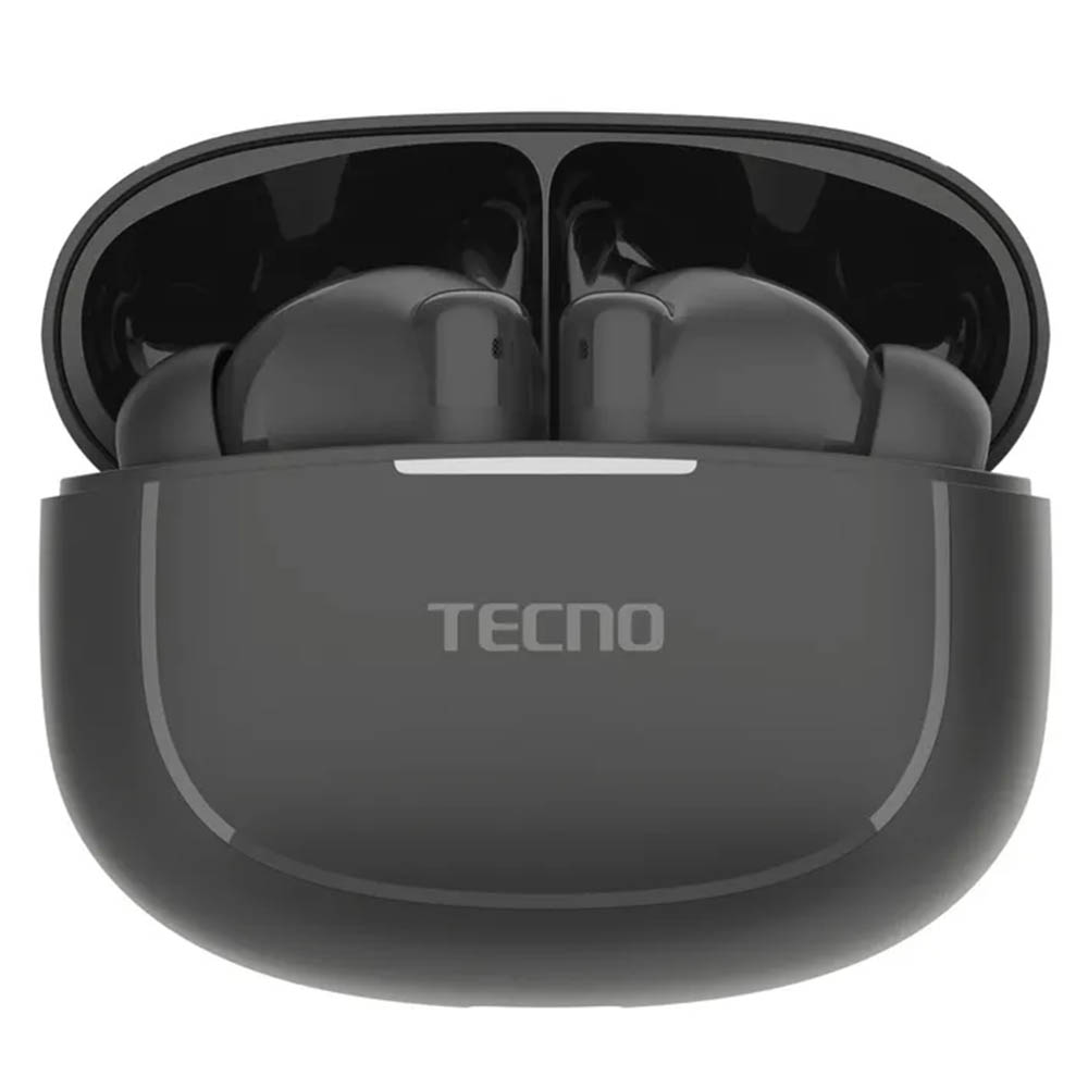 Гарнитура (наушники с микрофоном) беспроводная, TECNO Buds 4 Air ECO, цвет черный