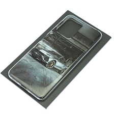Чехол накладка для XIAOMI Redmi Note 12 4G, силикон, глянцевый, рисунок Lamborghini Urus