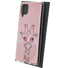Чехол накладка для SAMSUNG Galaxy M12 (SM-M127F), силикон, рисунок Жираф Cool