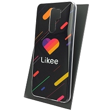 Чехол накладка Vinil для XIAOMI Redmi 9, силикон, рисунок Likee, цвет черный
