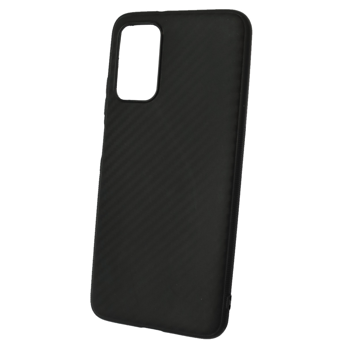 Чехол накладка для XIAOMI Redmi 9T, силикон, карбон, цвет черный
