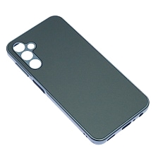 Чехол накладка для SAMSUNG Galaxy A24, защита камеры, силикон, пластик, цвет темно синий