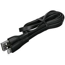 Кабель BOROFONE BX85 Auspicious Lightning 8 pin, 2.4A, длина 1 метр, цвет черный
