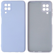 Чехол накладка NANO для SAMSUNG Galaxy A12 4G (SM-A125), M12 (SM-M127F), силикон, бархат, цвет пурпурно ежевичный