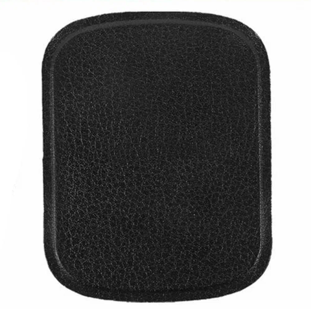 Металлическая пластина для магнитных держателей смартфонов, экокожа, цвет черный