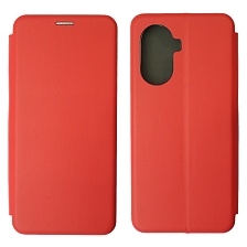 Чехол книжка STYLISH для HUAWEI Nova Y70, экокожа, визитница, цвет красный Чехол книжка STYLISH для HUAWEI Nova Y70, экокожа, визитница, цвет красный