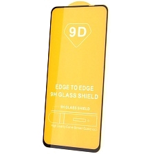 Защитное стекло 9D для INFINIX Hot 50 Pro, цвет окантовки черный