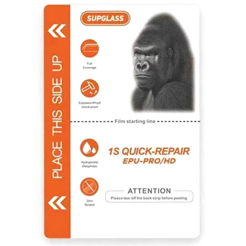 Гидрогелевая самовосстанавливающаяся пленка SUPGLASS, для плоттера