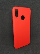 Чехол-накладка для HUAWEI P Smart Z 2019 (STK-LX1) / HUAWEI Honor 9X 2019 (HLK-TL00) / Oppo F11 Pro, силиконовая "soft touch", цвет красный.