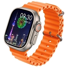 Смарт часы Smart Watch W&O X9 ULTRA 2, 49 мм, NFC, Amoled дисплей, Chat GPT, цвет золотистый (распродажа -30%)