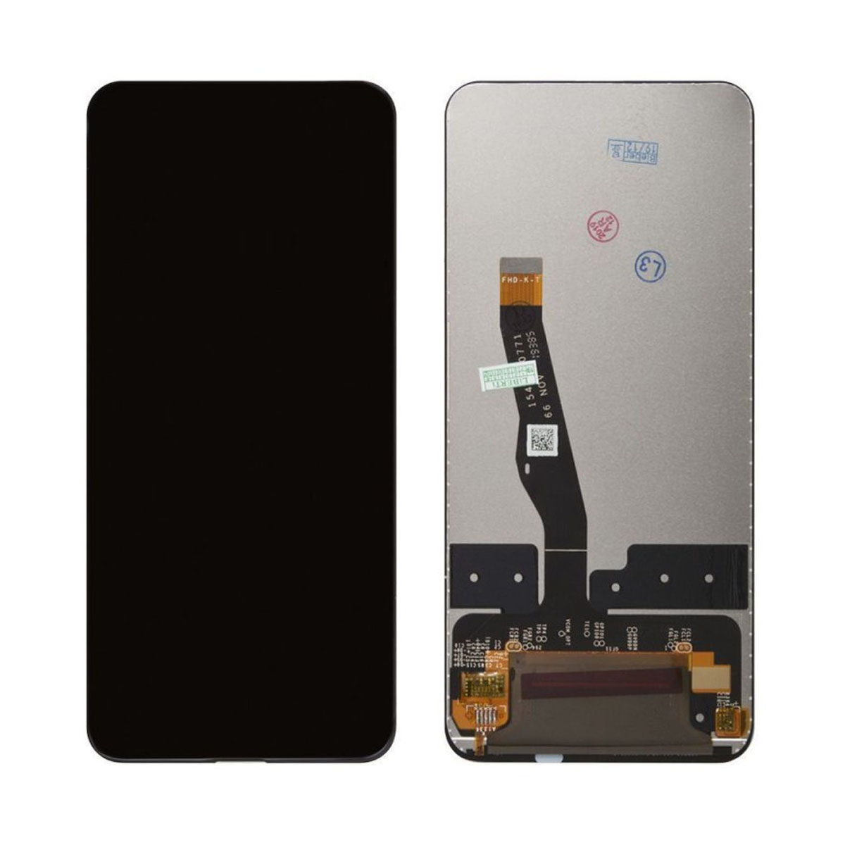 Дисплей в сборе с тачскрином для HUAWEI Honor P Smart Z, Honor 9X, Y9S,Y9 Prime 2019, цвет черный
