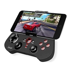 Геймпад iPEGA (PG-9017S) беспроводное подключение Android, iOS для игр на смартфоне, цвет черный.