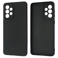 Чехол накладка для SAMSUNG Galaxy A33 5G (SM-A336B), силикон, цвет черный