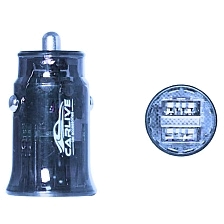 АЗУ (Автомобильное зарядное устройство) CARLIVE CR13, 2 USB, 2.4A, цвет синий