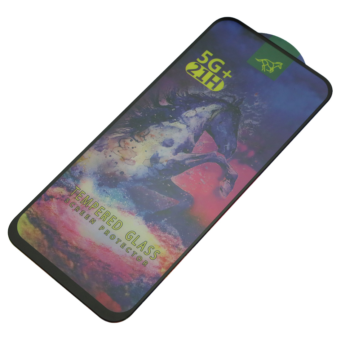 Защитное стекло для Honor X6c, цвет окантовки черный