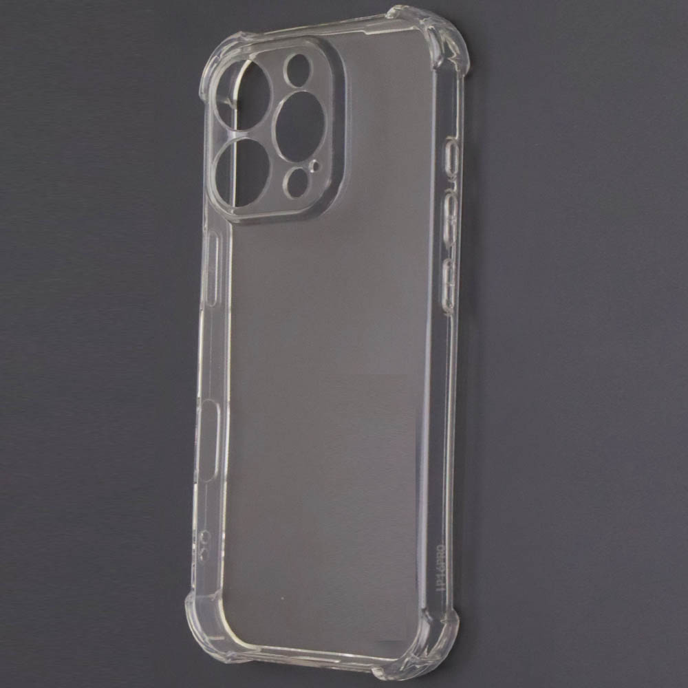 Чехол накладка для APPLE iPhone 16 Pro, силикон, защита камеры, прозрачный