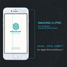 Nillkin Защитное стекло для APPLE iPhone 7, iPhone 8 2.5D Amazing H+Pro Anti-Explosion Tempered Glass, прозрачное. Nillkin Защитное стекло для APPLE iPhone 7, iPhone 8 2.5D Amazing H+Pro Anti-Explosion Tempered Glass, прозрачное.