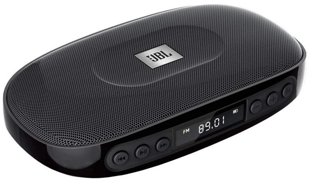 Портативная Bluetooth FM колонка JBL Tune, SD , AUX (in, out), цвет Черный (JBLTUNEBLK).