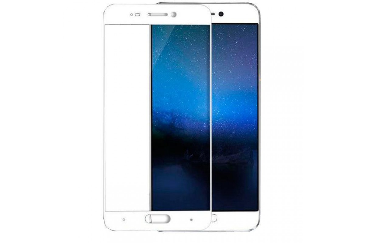 Защитное стекло 5D Full Glass /полный экран, упак-картон/ для Xiaomi Mi-5X/Mi-A1 белый.